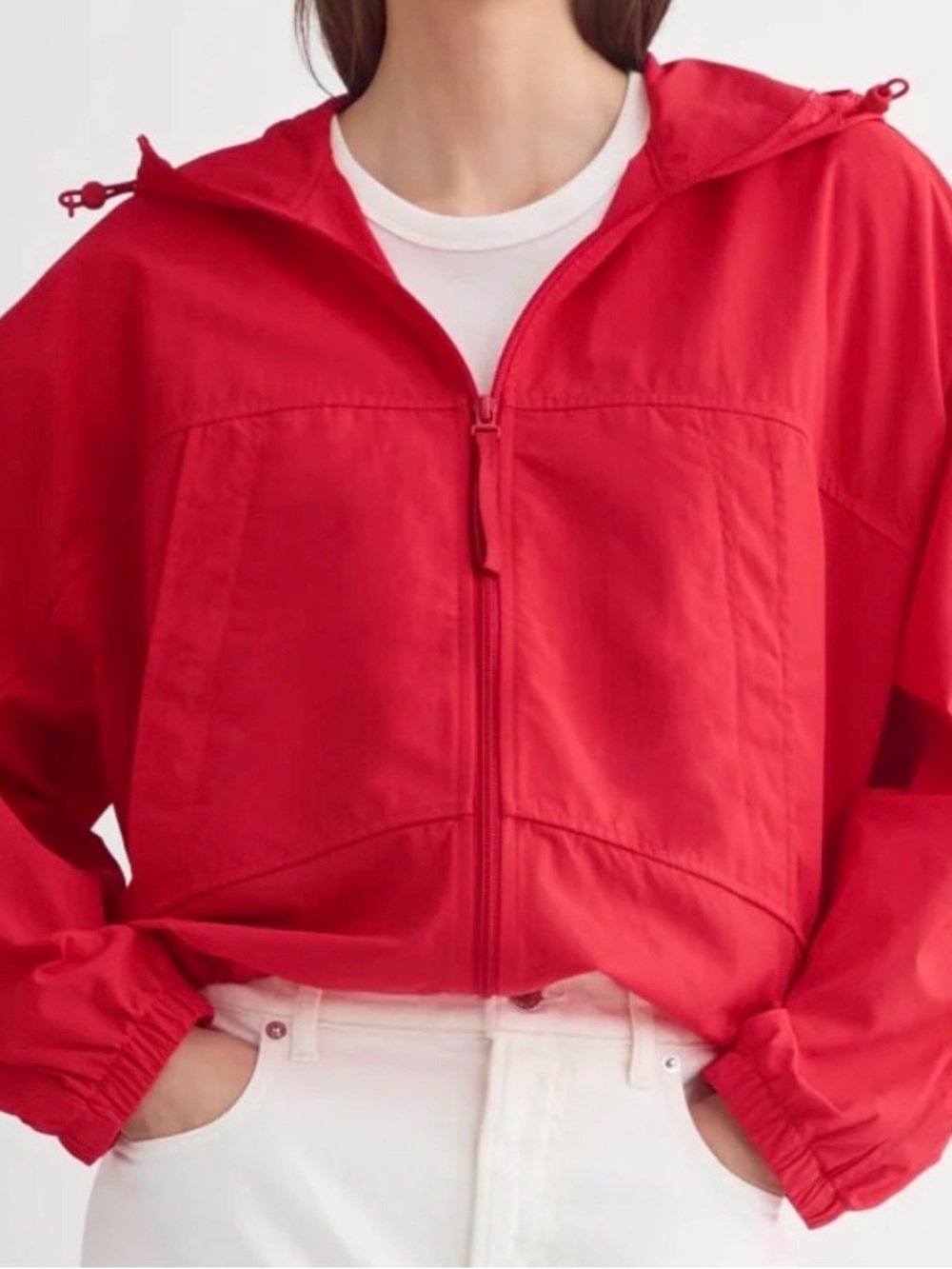 Everlane PARACHUTE JACKET - Fiery Red